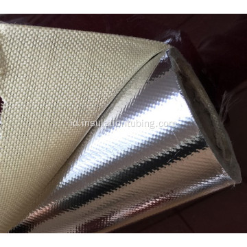 Anti Korosi Tahan Api Aluminium Foil Fiber Glass Cloth